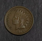 1909 S Indian Cent Choice XF VF  Lot 4650