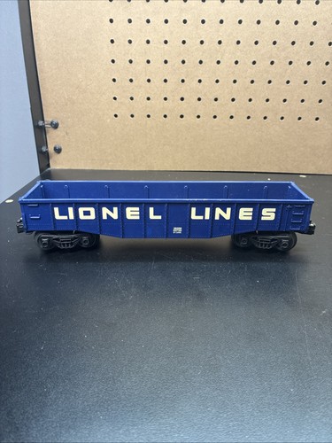 Góndola azul Lionel Lines calibre O/027 26356 #6462-2 | Condition: Used