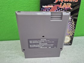 Dragon's Lair Nintendo NES mit Originalverpackung und Box !! Sehr Guter Zustand 