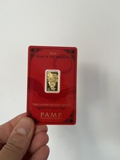 Lingot D’or PAMP 5 Gr Lunar 2024