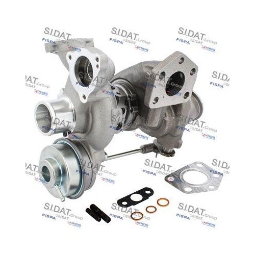 Turbocompresseur Sidat 49.750 de qualité supérieure pour Fiat et Alfa Romeo