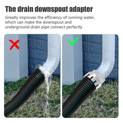 Easy Installment Downspout Outdoor Connector Universal - Picture 7 of 12