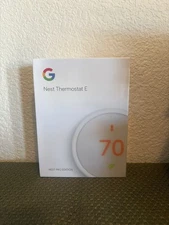 New Google Thermostat E Programmable Smart Thermostat White A0063