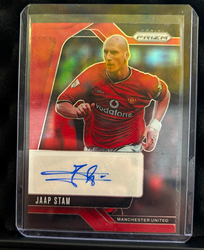 Panini Prizm Premier League 2024-25 Jaap Stam Man United S-JS Signatures Auto