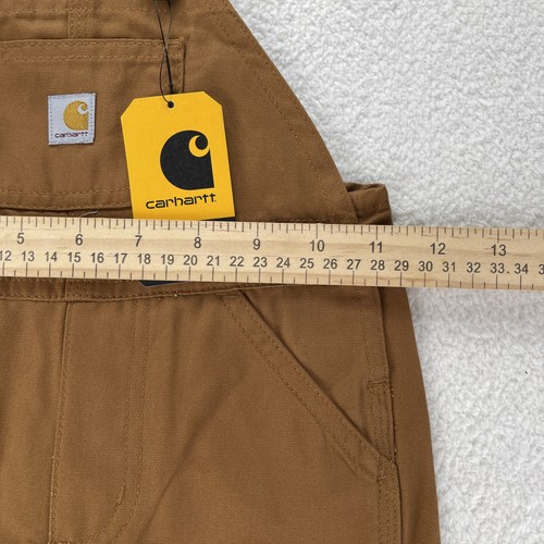 Carhartt Boys Canvas Bib Shortalls Toddler/Baby Size 12 Months New w/ Tags - Picture 6 of 11