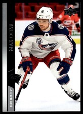 2020-21 Upper Deck Max Domi Columbus Blue Jackets #536 10581