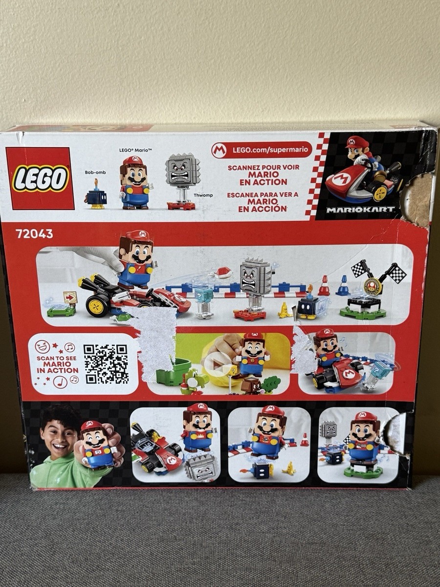 LEGO Super Mario Interactive LEGO Mario And Standard Kart Building