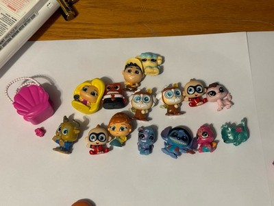 Disney Doorables Lot 13 Figures Stitch Anna Dash Jack Jack Sven Bing Bong Boo