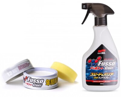 Soft99 - Fusso Coat light 200g + Speed & Barrier Handspray 500ml - Bundle