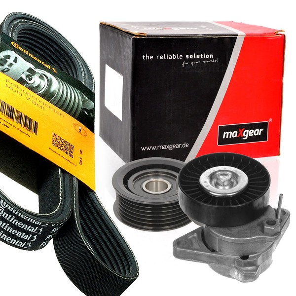 Contitech 6PK2390 Keilrippenriemen-Satz + Spanner FüR Crossfire W463 Chrysler-image