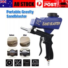 Portable Pneumatic Air Sandblasting Gun Handheld Antirust Abrasive Sand Blaster