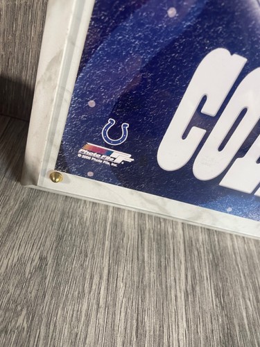 Indianapolis Colts Photo File 2000 Wall Plaque Peyton Manning James 15" x 12" - Picture 12 of 18