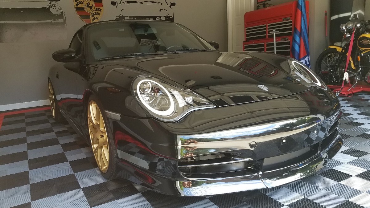 Porsche 911 996 Turbo GT2 996 MK2 2nd Gen 991 style headlights