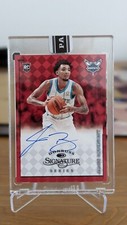 2021-22 Panini Donruss Signature Series James Bouknight Rookie RC AUTO Red 8/25