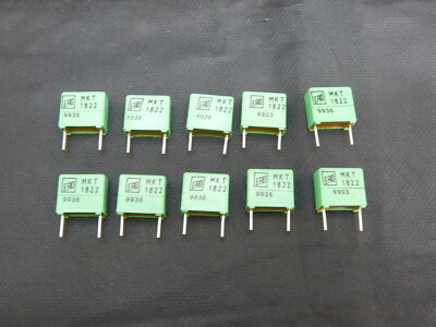 10X VISHAY MKT1822322635 0.022uF, 22nF 630V 10% RADIAL FILM CAPACITOR 10mm 100°C