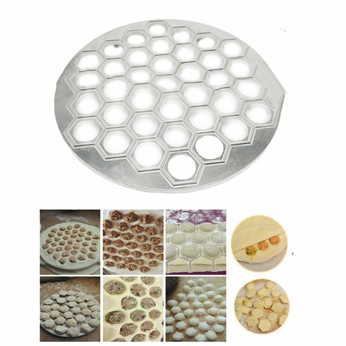 37 Holes Dumpling Mould Maker Ravioli Aluminum Mold Pelmeni Kitchen DIY Tool - Picture 9 of 13