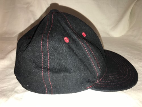 Toyota Racing Baseball Cap Black w/ Red Logo Golf Baseball Hat OSFA elastic band - Picture 5 of 7