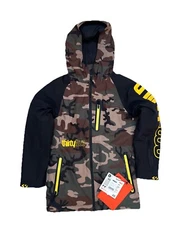 Thirtytwo Youth Grasser Insulated Jacket Black/Camo Large