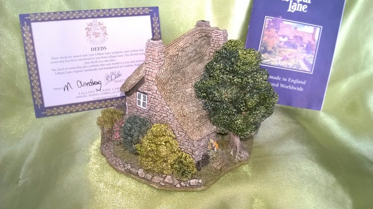 LILLIPUT LANE OLD MOTHER HUBBARD'S 1993 BOX & DEEDS | eBay