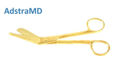 Lister Bandage Scissors 3.5  Full Gold Surgical Instruments