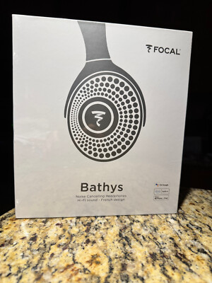 NEW Focal Bathys Active Noise-Canceling Wireless Over-Ear Headphones with DAC