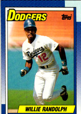 1990 Topps - #25 Willie Randolph