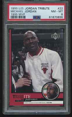 Michael Jordan 1999 Upper Deck Tribute 1995 MVP #22 PSA 8 | eBay