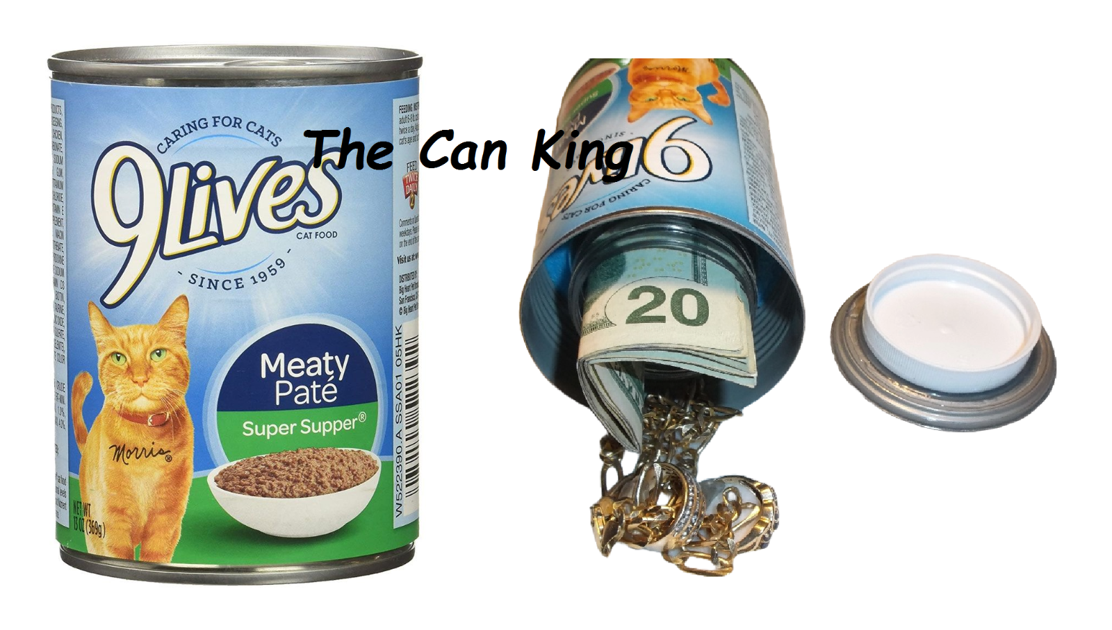 9 lives cat food diversion can safe eBay