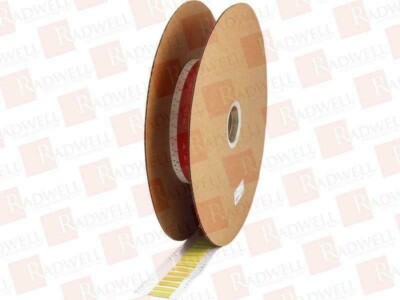5000ct BRADY Heatex Permasleeve B-7642 / HX-375-150-YL-J-2 Wire Markers