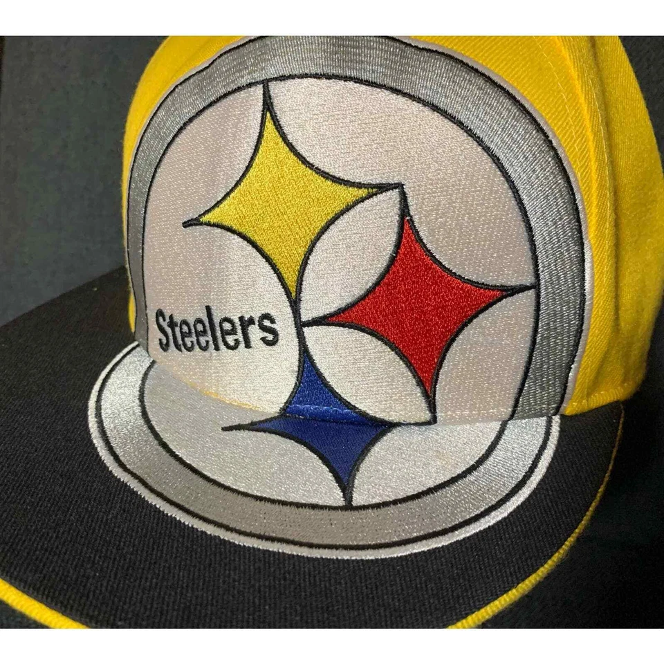 Gorra de béisbol Pittsburgh Steelers NFL talla 7 3/8 Reebok colección vintage usada en excelente estado Foto 2 de 4