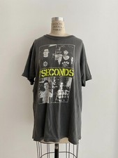   90s Vintage 7 seconds 1990 tour shirt : punk hardcore fugazi spazz black flag