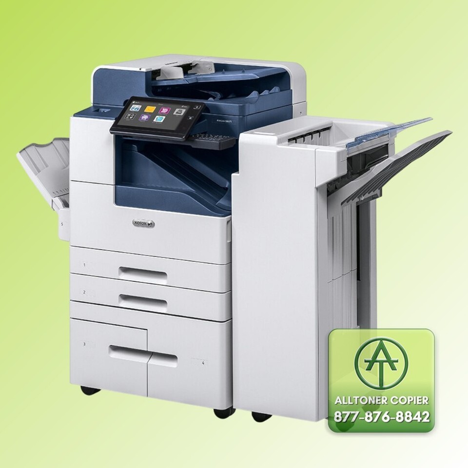 Xerox AltaLink B8055 B/W A3 MFP Printer Scanner Copier Finisher Duplex ...