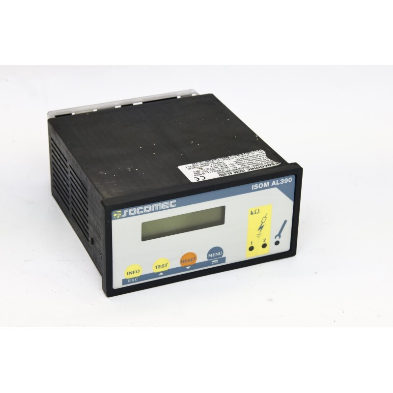 SOCOMEC 47339611 ISOM AL390 testeur isolation (B801)