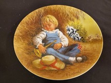 Bradford Exchange Reco Collectors Plate Little Boy Blue in Original Box 1980 11