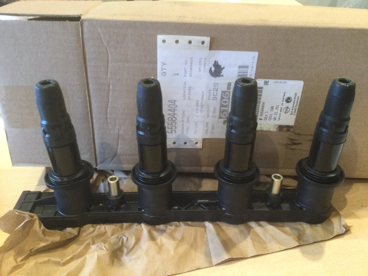 GENUINE VAUXHALL ASTRA J MOKKA AND X 1.6 1.8 IGNITION COIL PACK 