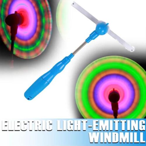Child Toy Music Present Gifts Flashing Light Up LED Windmill AU Glows F6L1 - Picture 1 of 9