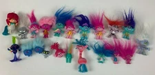 LOT Troll Toys Plastic Figures Parts Accessories Birthday Cake Toppers Variety