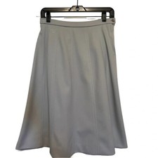 Givenchy Sport - Vintage Rare Gray Midi Pleated Skirt -Women  s Size 10