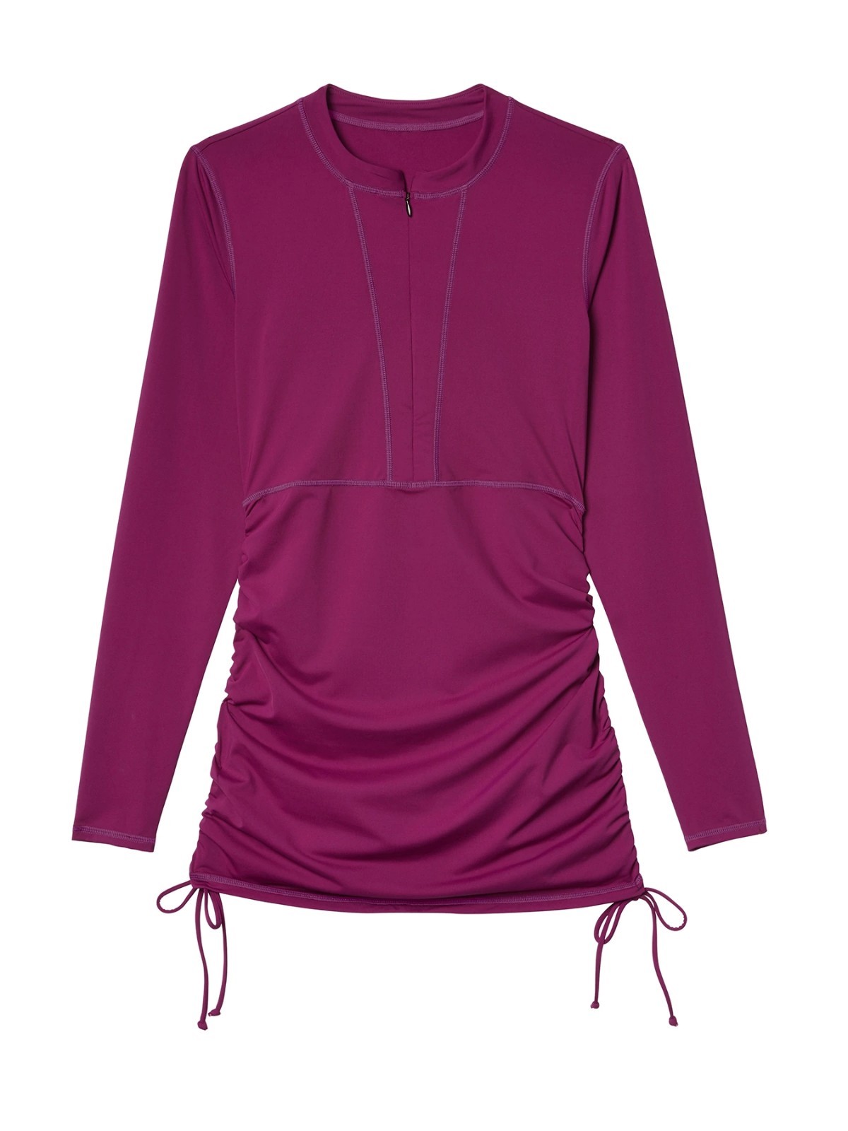 athleta ruched rashguard