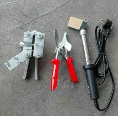 Round Belt Welding Clamp+scissor+soldering Iron with PTFE