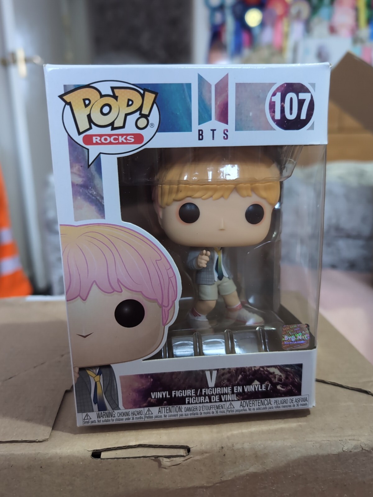 Funko Pop! Figura De Vinilo Rocks: Bts - V #107