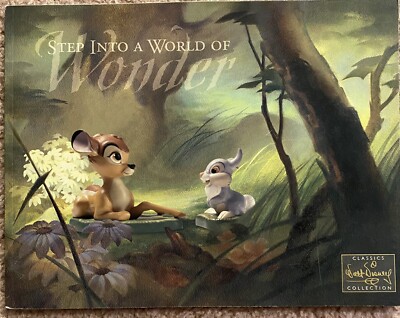 Walt Disney Classic Collection Magazine Catalog 2004 Bambi Mulan New