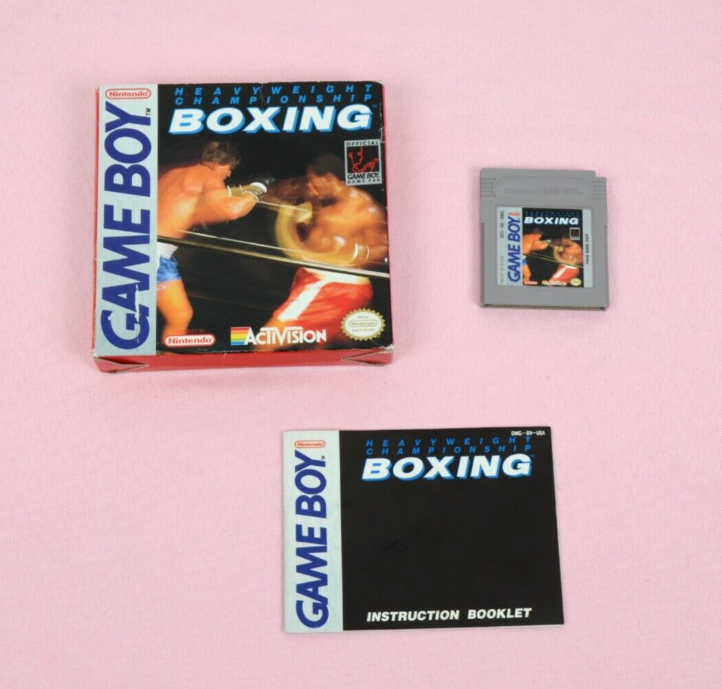 Nintendo Gameboy Heavyweight Championship Boxing w/Box 1990