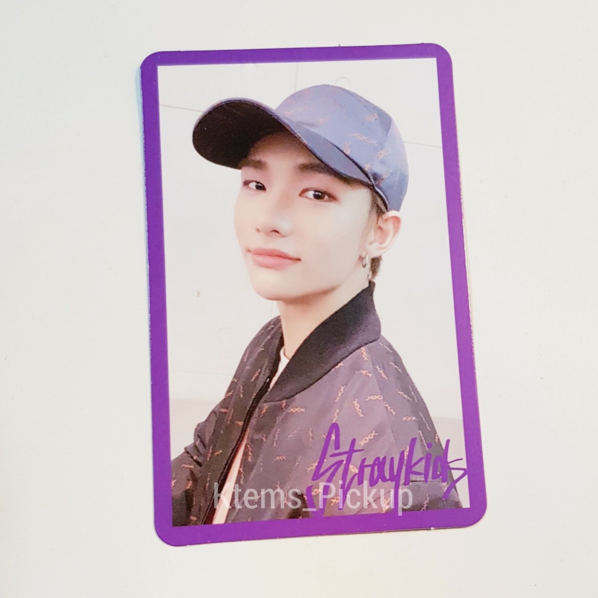 Stray Kids photocard album Cle Miroh Official Photo card