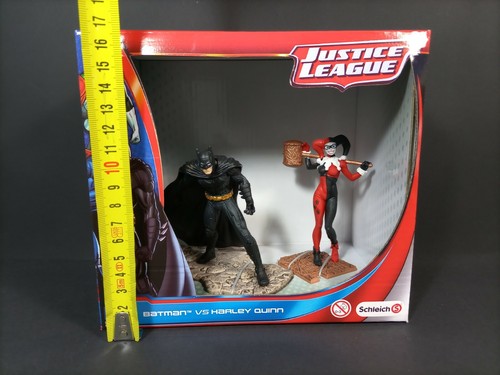 FIGURA SCHLEICH Batman vs Harley Quinn Liga de la Justicia DC Comics - Imagen 2 de 2