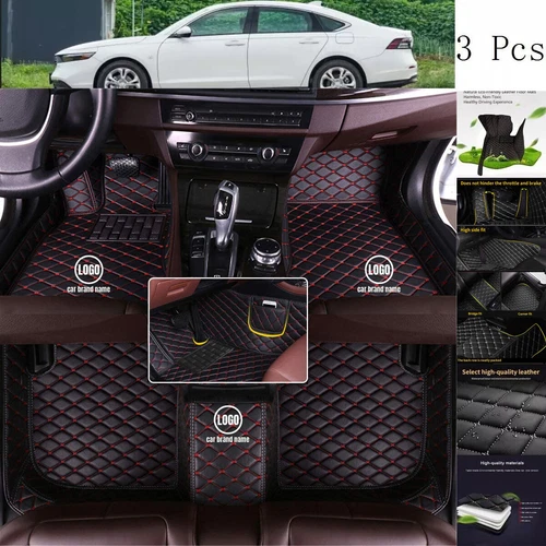 Car Floor Mats For BMW E46 E36 E60 X5 E70 E30 F10 G30 E30 E34 E39 E90 Custom - Imagen 9 de 45