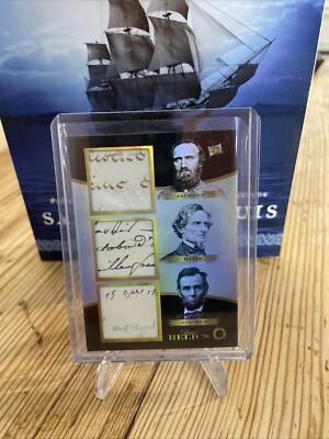 Pieces Of The Past 2024 Jackson/Lincoln/Davis Written Relic    