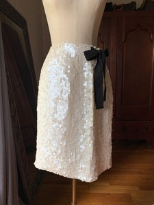 J-CREW-Collection-White-Snowflake-Black-Velvet-Bow-Skirt-NWT-650
