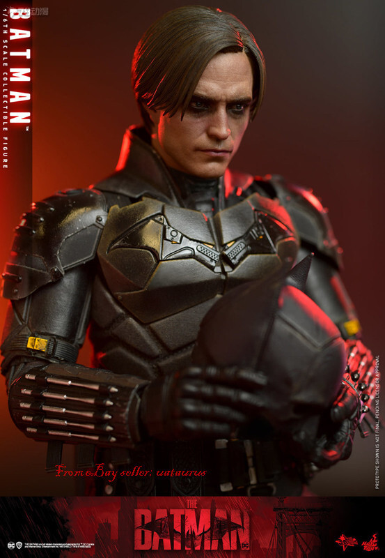 Perfect HotToys 1/6 Mms638 The Batman Batman Trade Edition In