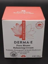 DERMA-E Pure Biome Balancing Cream 2oz NEW IN BOX USE BY 6/2026